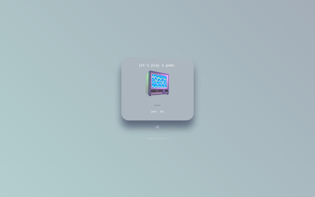 Carrd profile picture for @interactive
